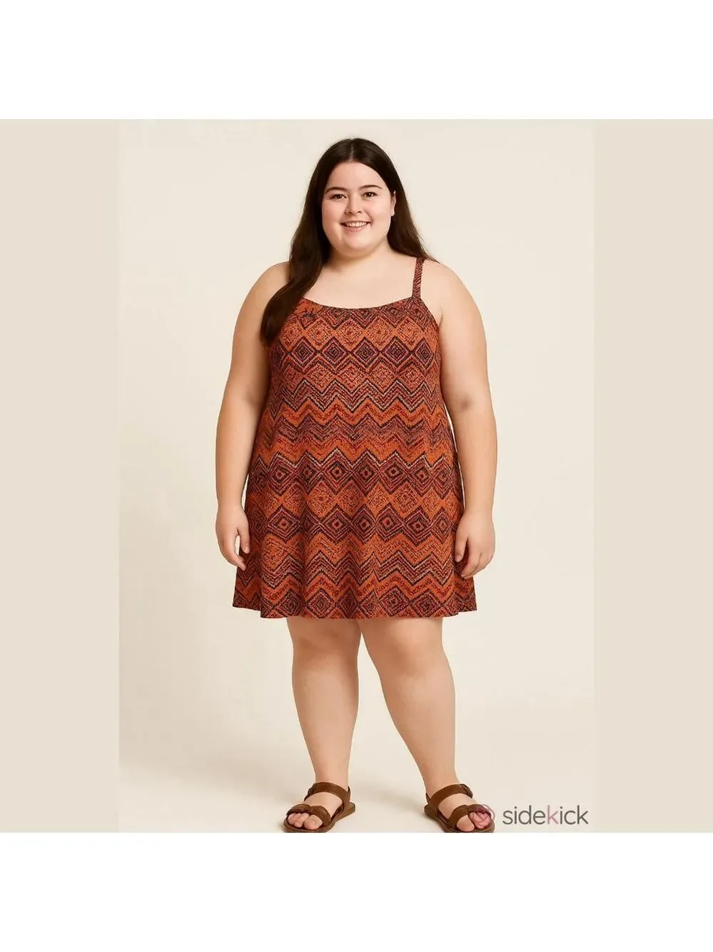 NWT Justice Girls 20 Plus Geometric Dress